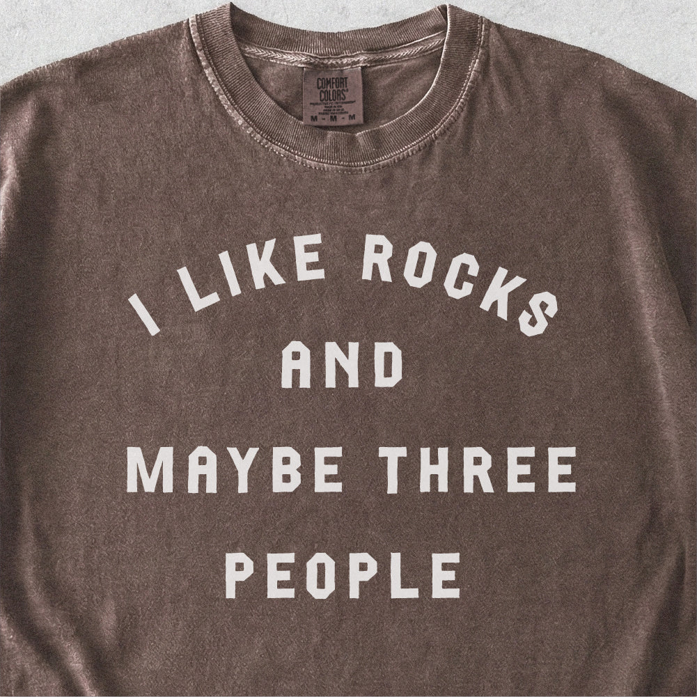 I Like Rocks Tshirt