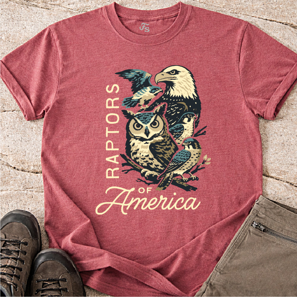 Raptors of America Tshirt