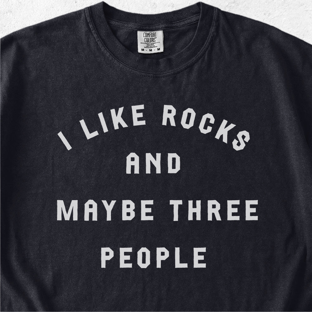 I Like Rocks Tshirt