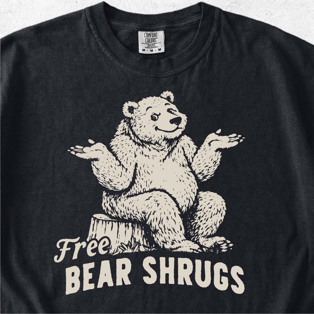 Free Bear Shrugs Tshirt