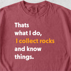 Collect Rocks Tshirt