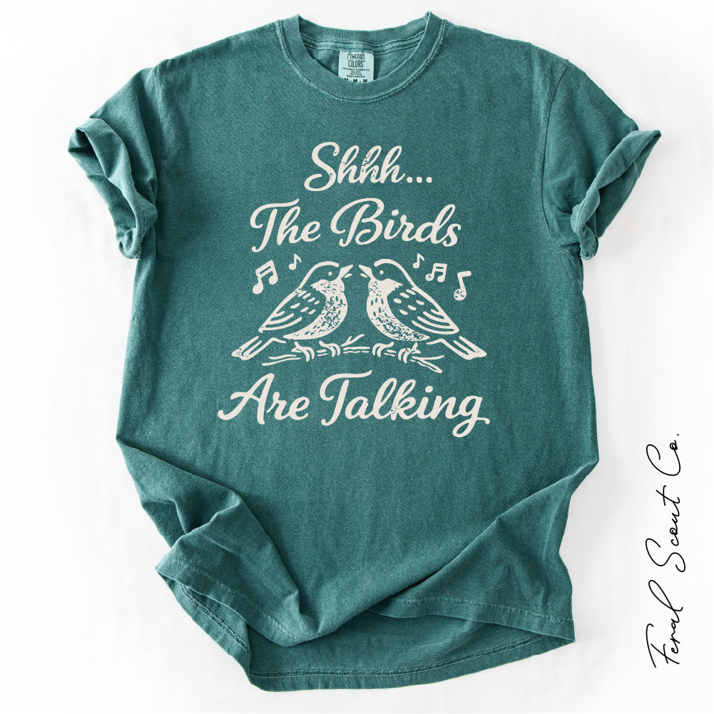 Birds Are Talking Tshirt