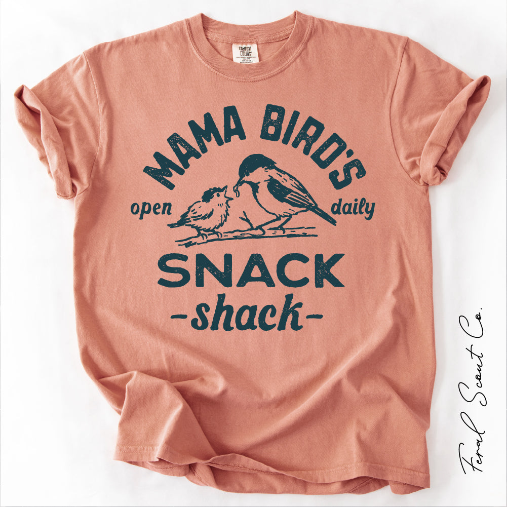Mama Bird's Snack Shack Tshirt