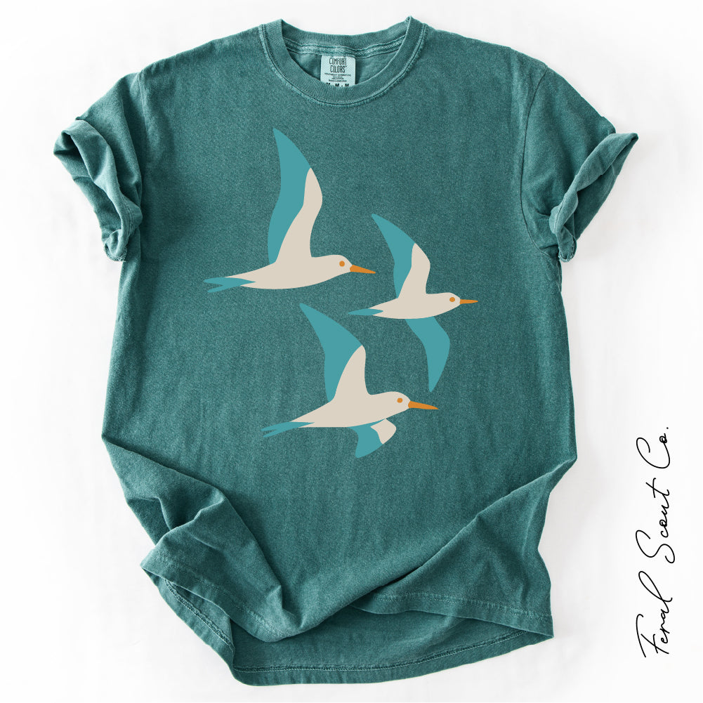 Coastal Birds Tshirt