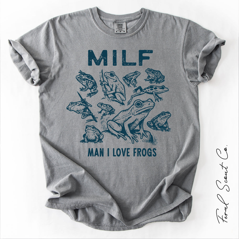 MILF Man I Love Frogs Tshirt