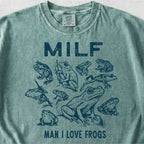 MILF Man I Love Frogs Tshirt