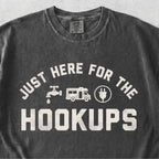 Hookups RV Camping Tshirt