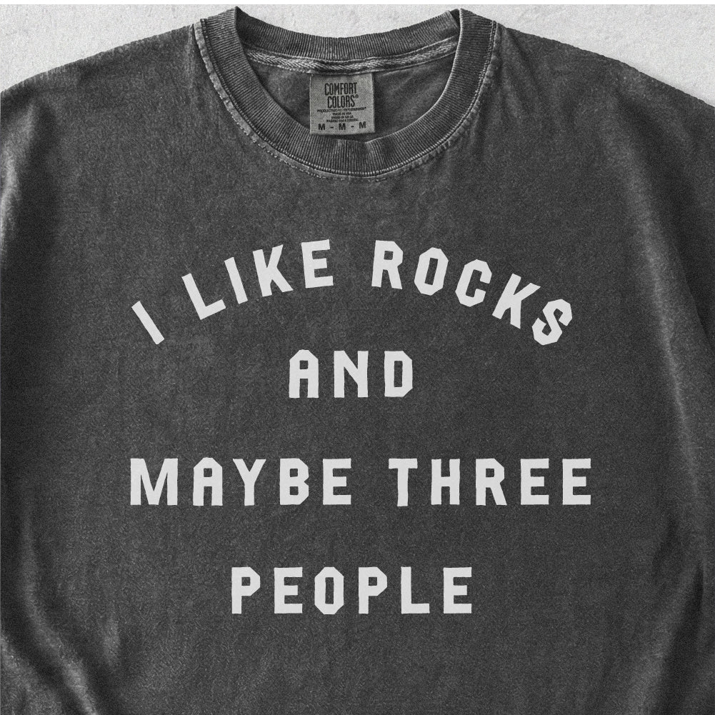 I Like Rocks Tshirt