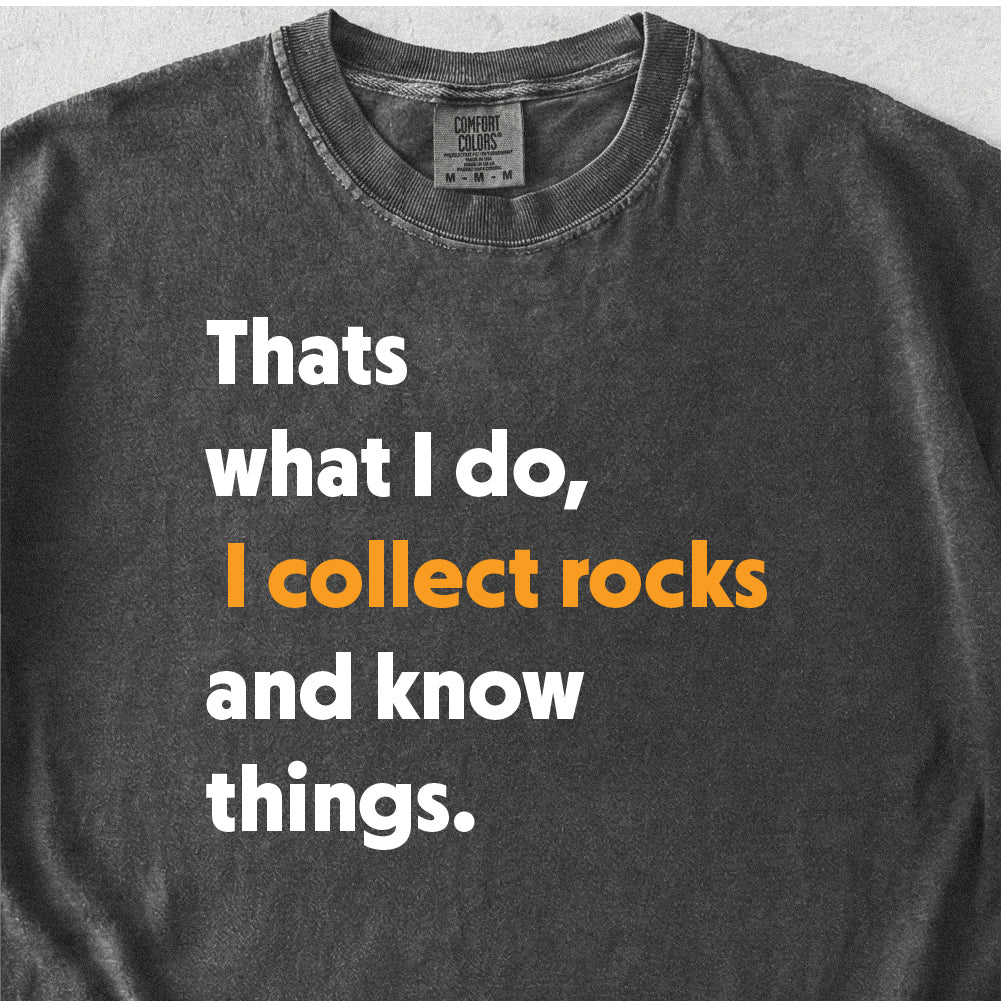 Collect Rocks Tshirt