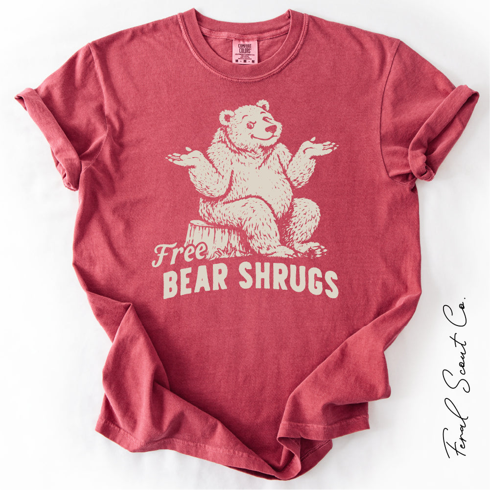 Free Bear Shrugs Tshirt