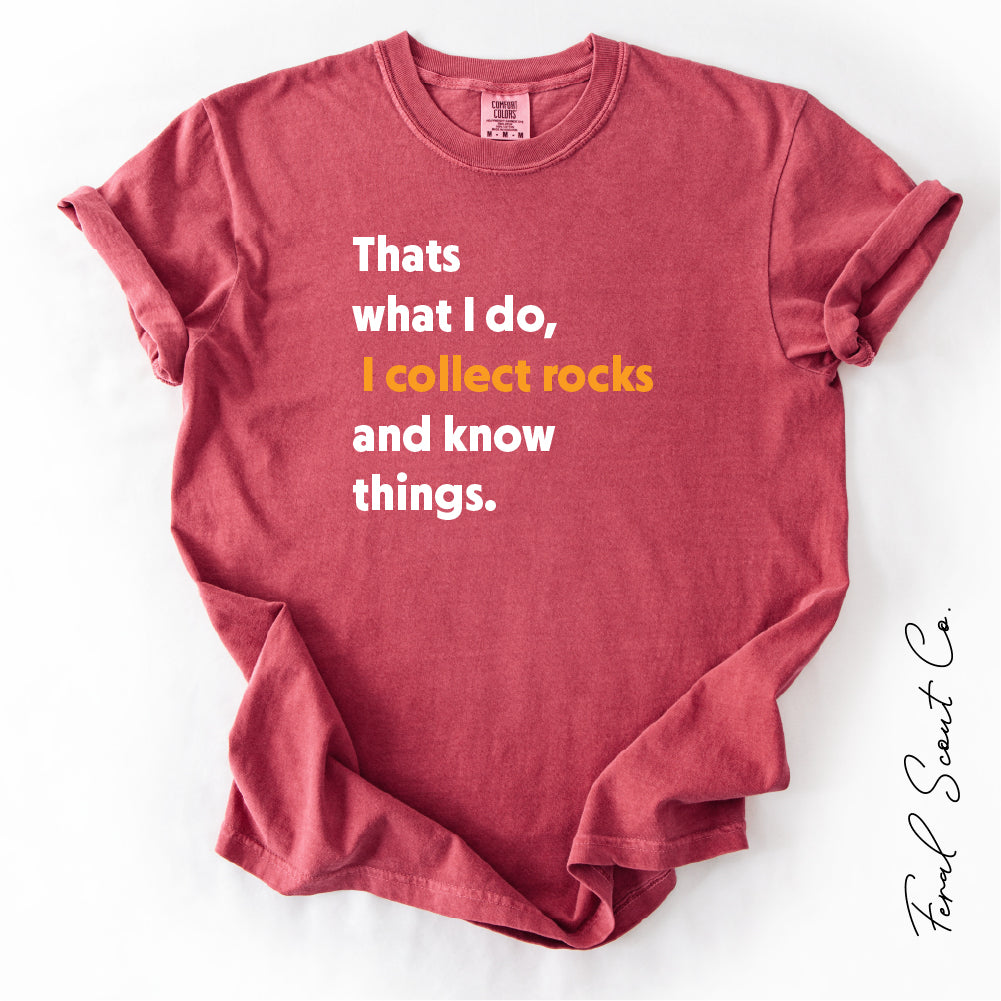 Collect Rocks Tshirt