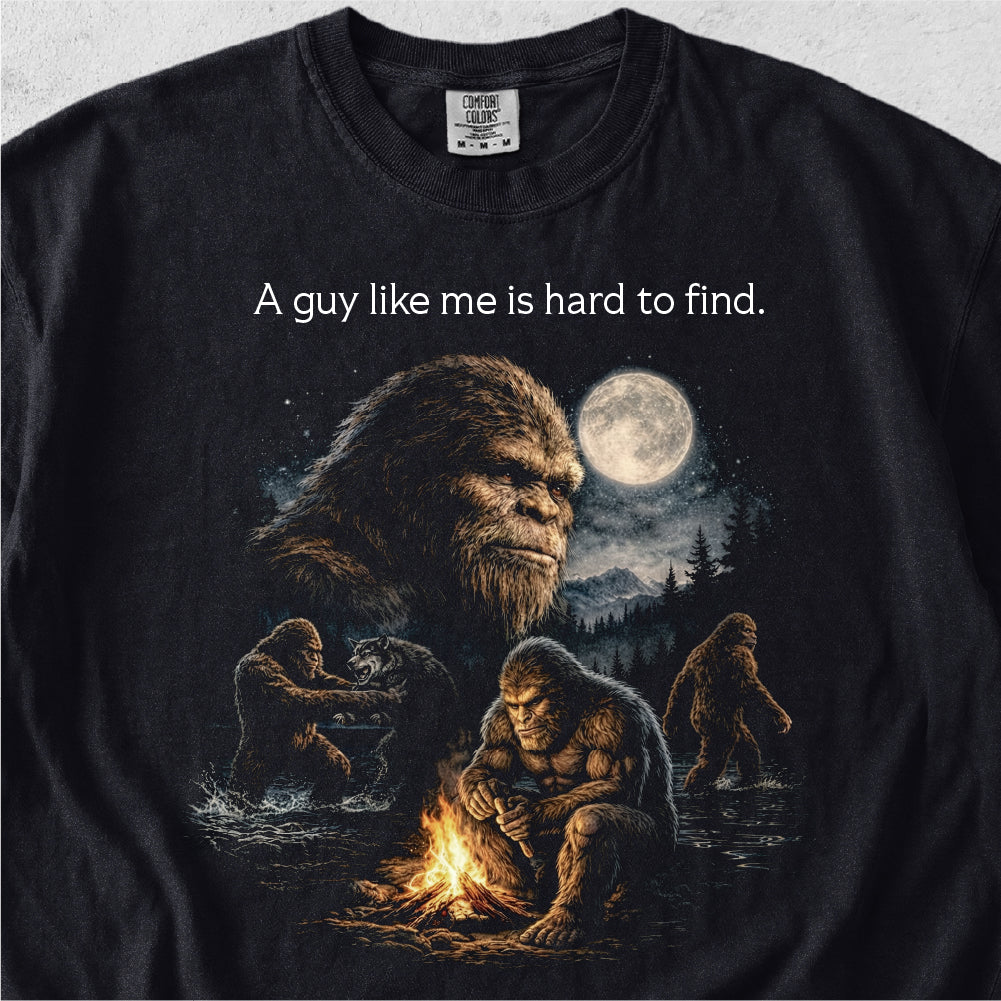 Hard To Find Bigfoot Tshirt
