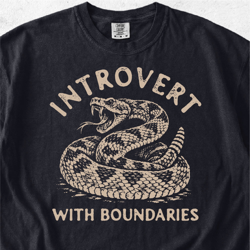 Introvert Rattlesnake Tshirt