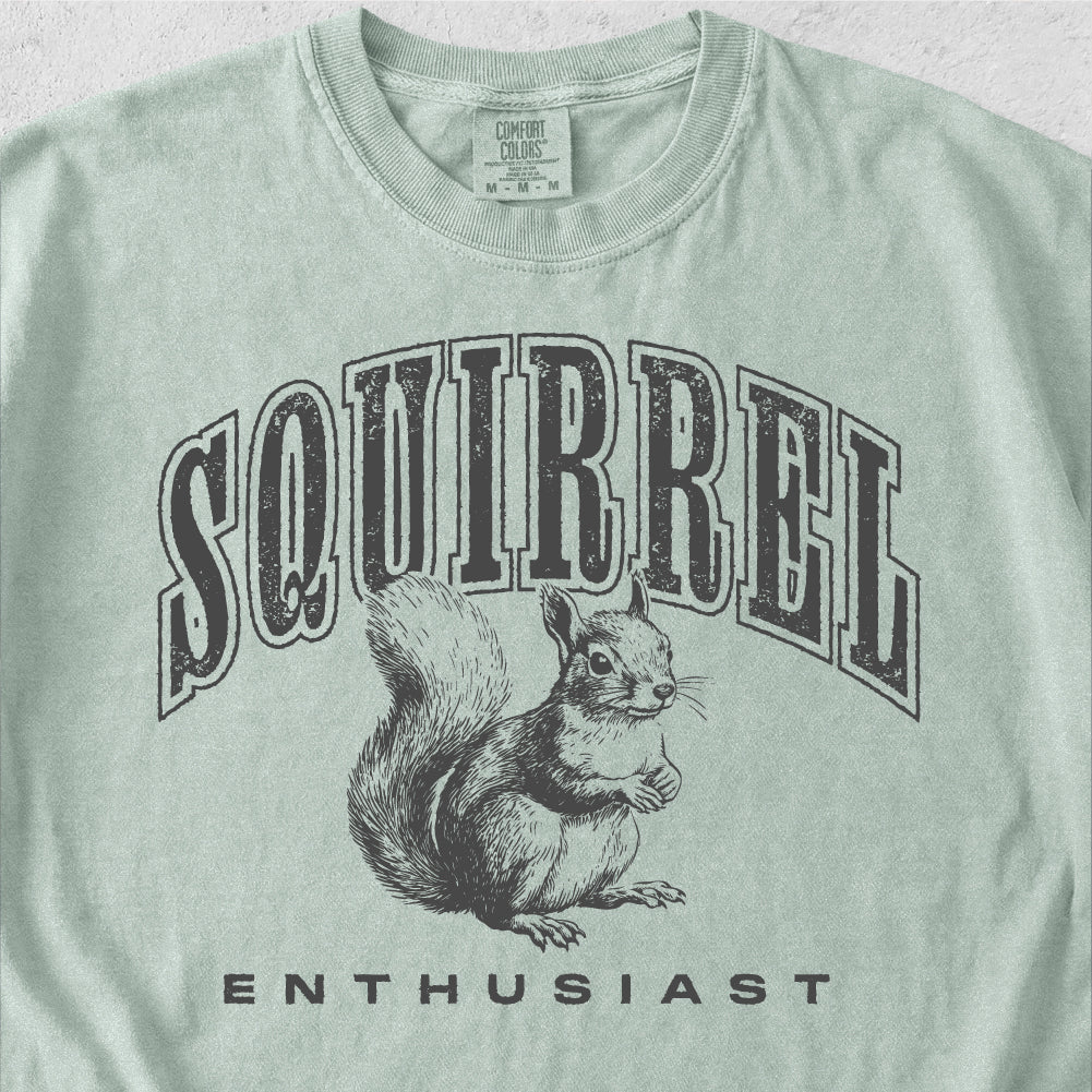 Squirrel Enthusiast Tshirt