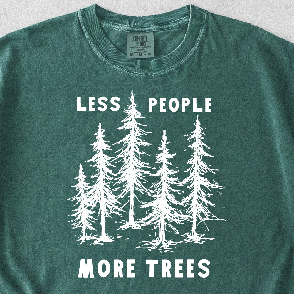 Less People More Trees Tshirt