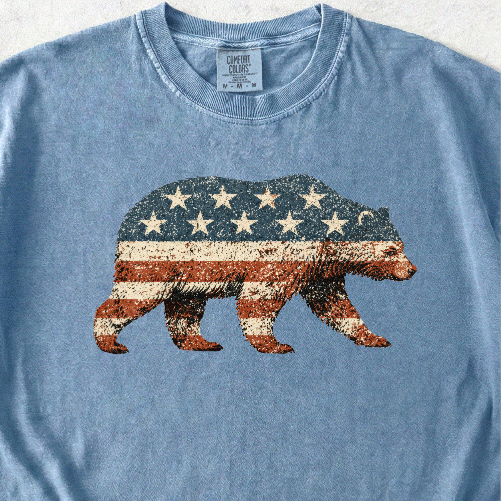 Patriotic Bear Tshirt