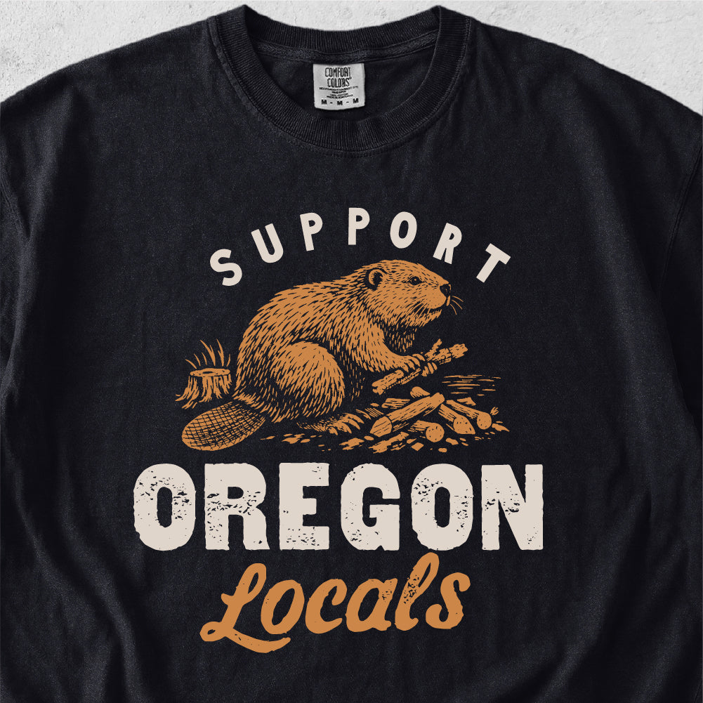 Oregon Locals Beaver Tshirt