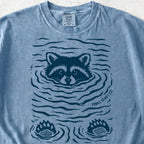 Raccoon Swimming Tshirt