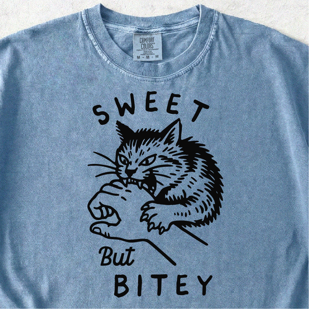 Sweet But Bitey Cat Tshirt