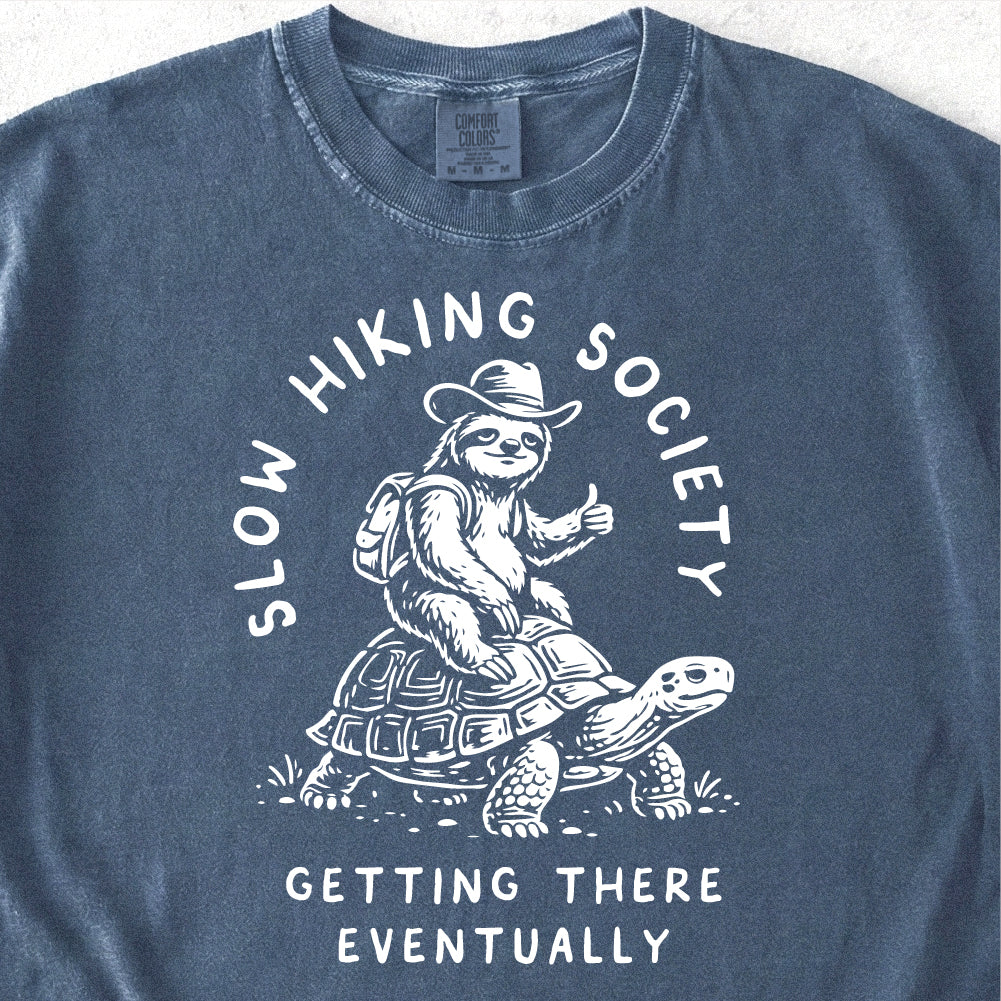 Slow Hiking Society Tshirt