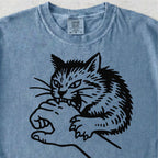 Cat Biting Hand Tshirt