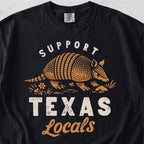 Texas Locals Armadillo Tshirt