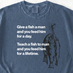 Give a Fish a Man Tshirt