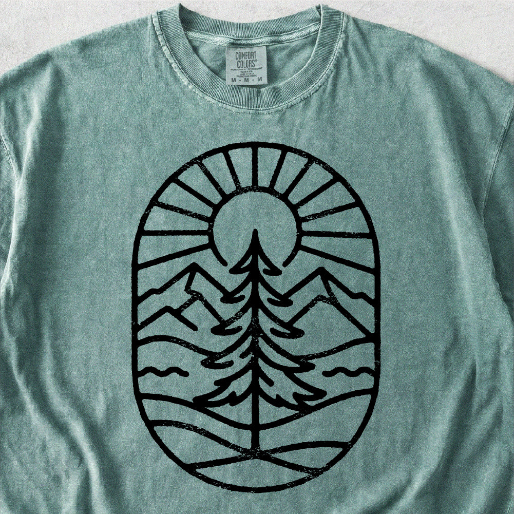 Pine Tree Mountain Tshirt