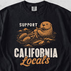 Support California Locals Otter Tshirt