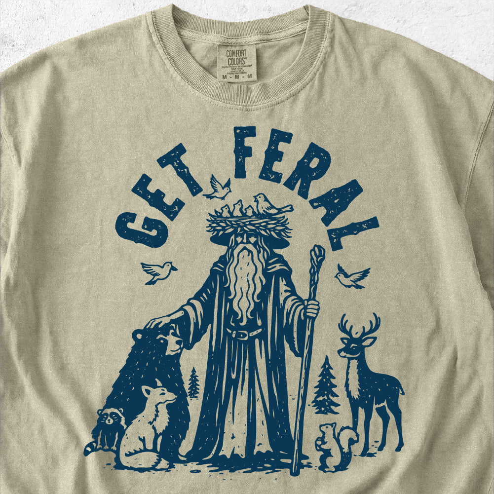 Get Feral Wizard Tshirt