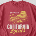 Support California Locals Otter Tshirt