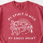 My Spirit Is Wild Moose Tshirt