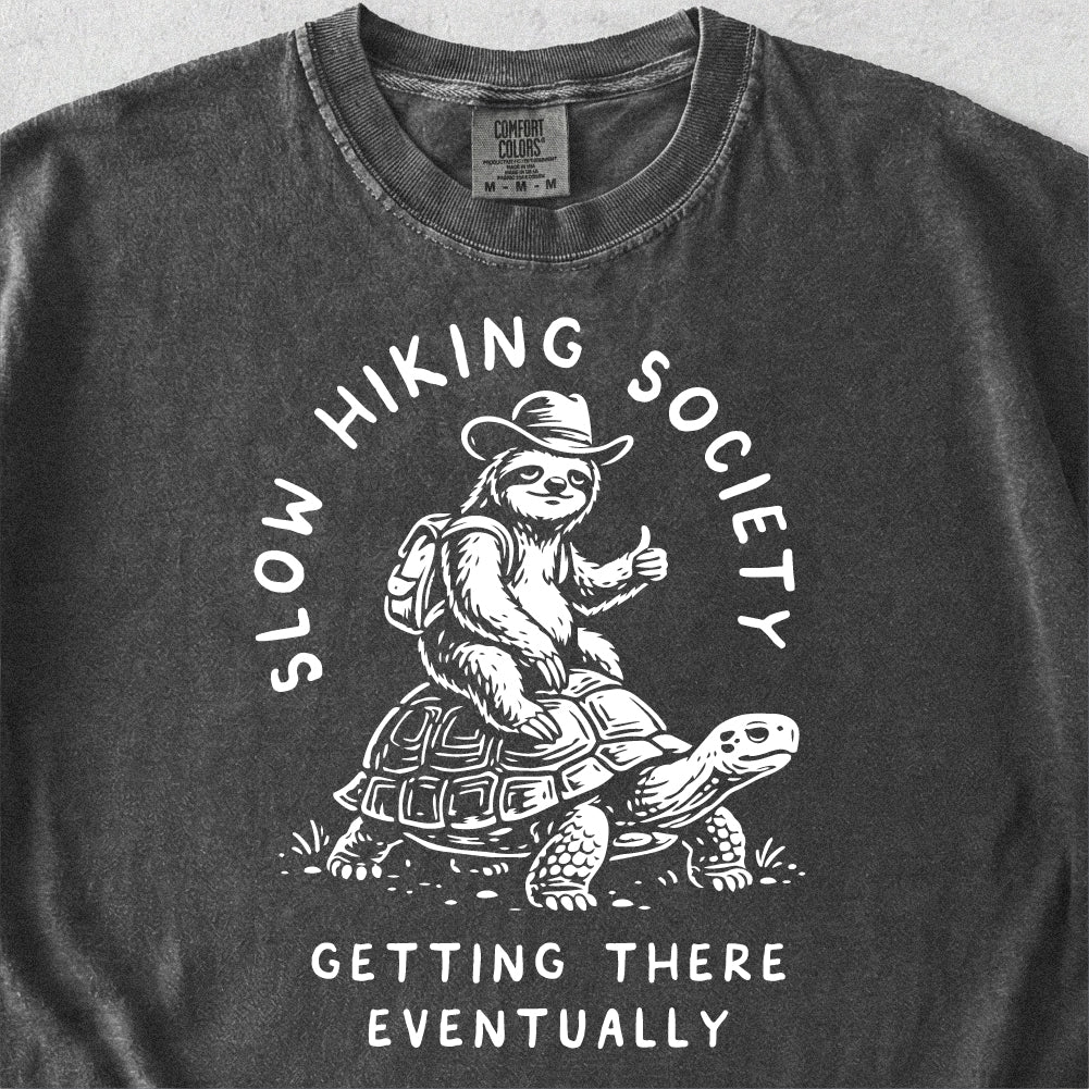 Slow Hiking Society Tshirt