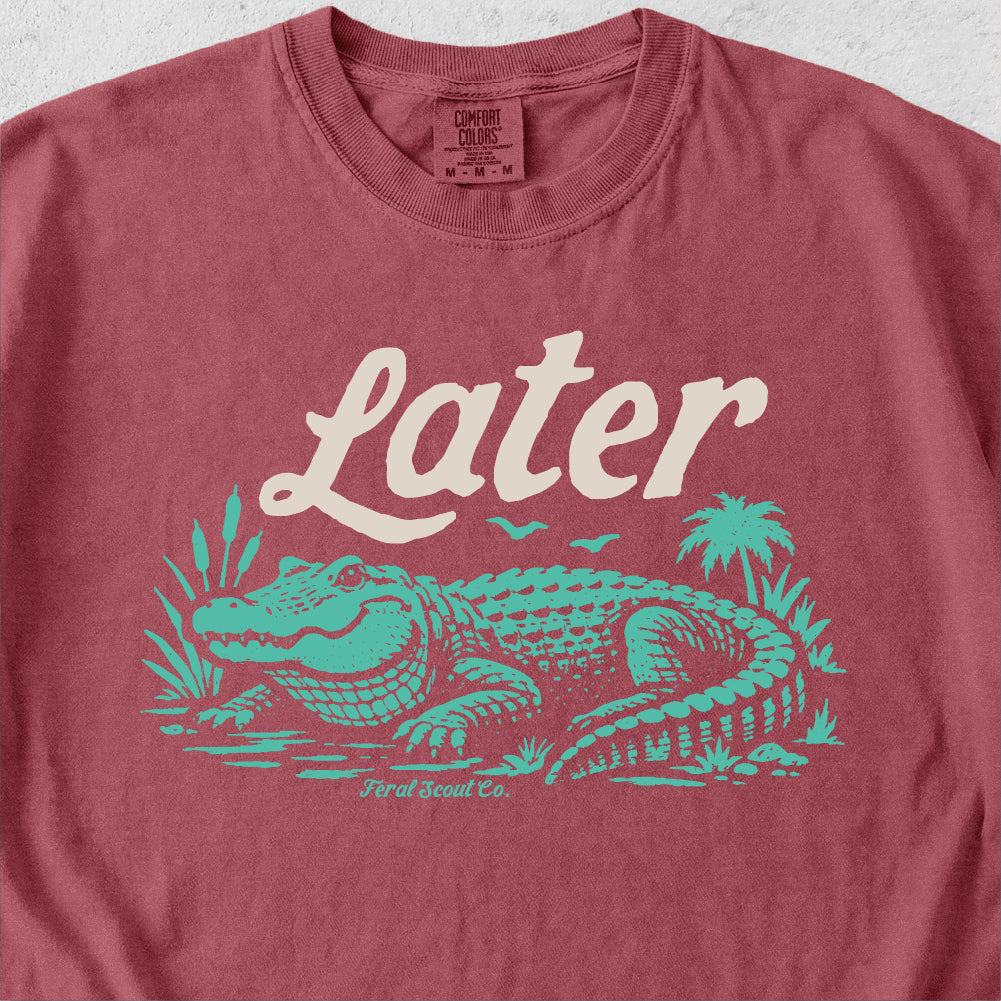 Later Alligator Tshirt