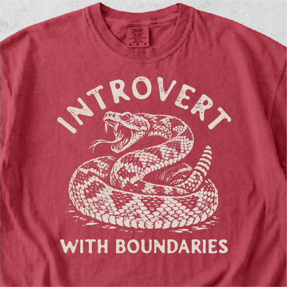 Introvert Rattlesnake Tshirt