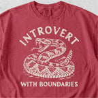 Introvert Rattlesnake Tshirt