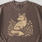 Floral Fox Tshirt