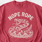 Nope Rope Rattlesnake Tshirt
