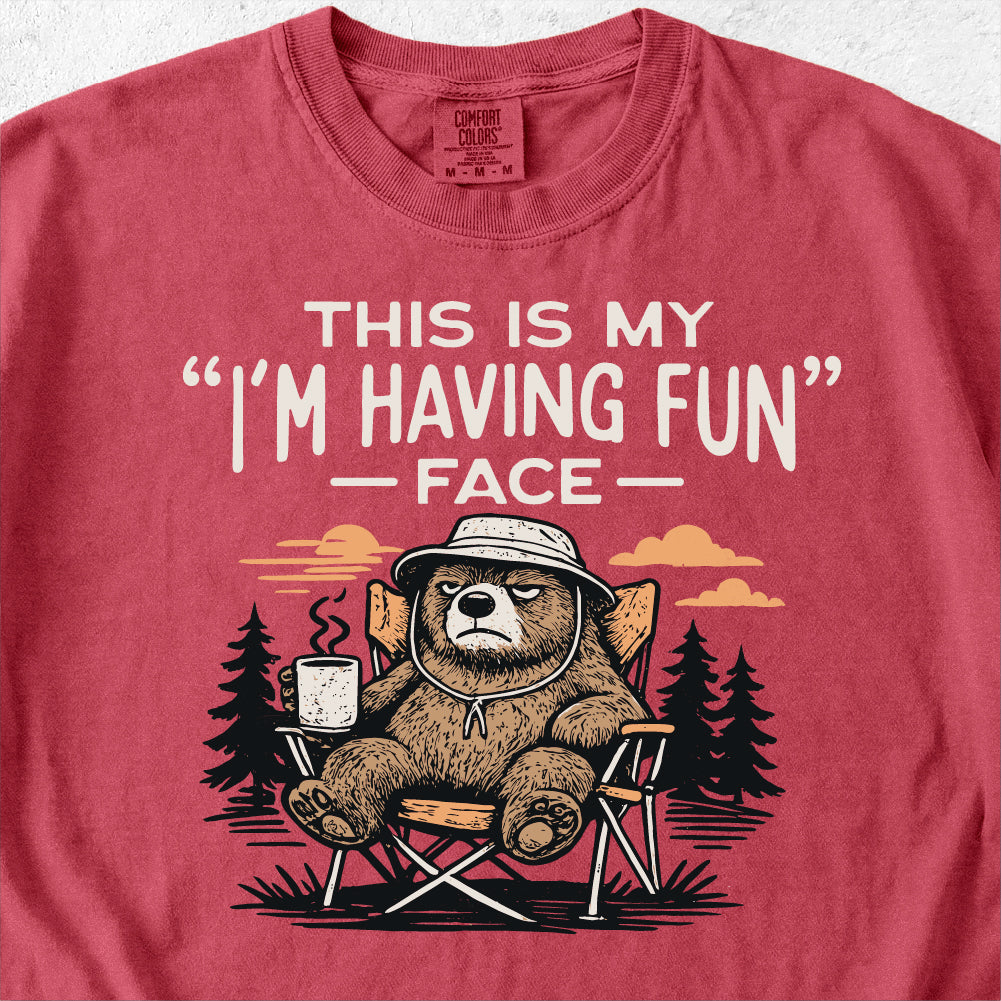 I'm Having Fun Face Tshirt