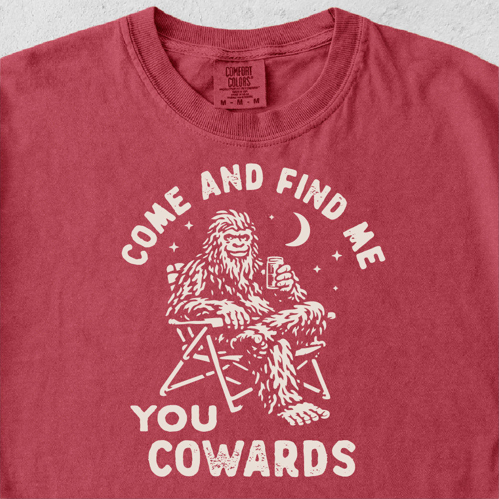 Come and Find Me Bigfoot Tshirt