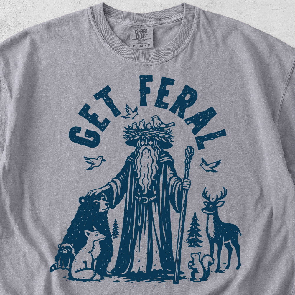Get Feral Wizard Tshirt