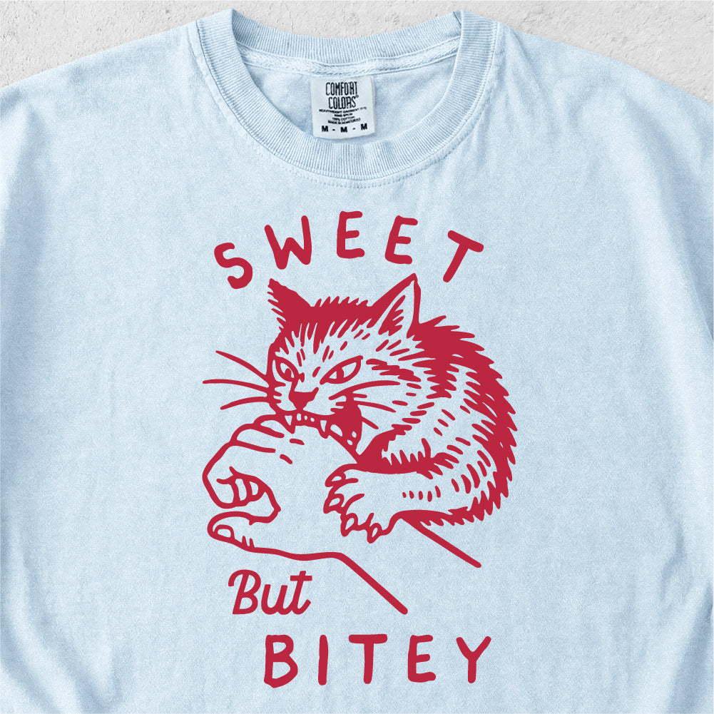 Sweet But Bitey Cat Tshirt