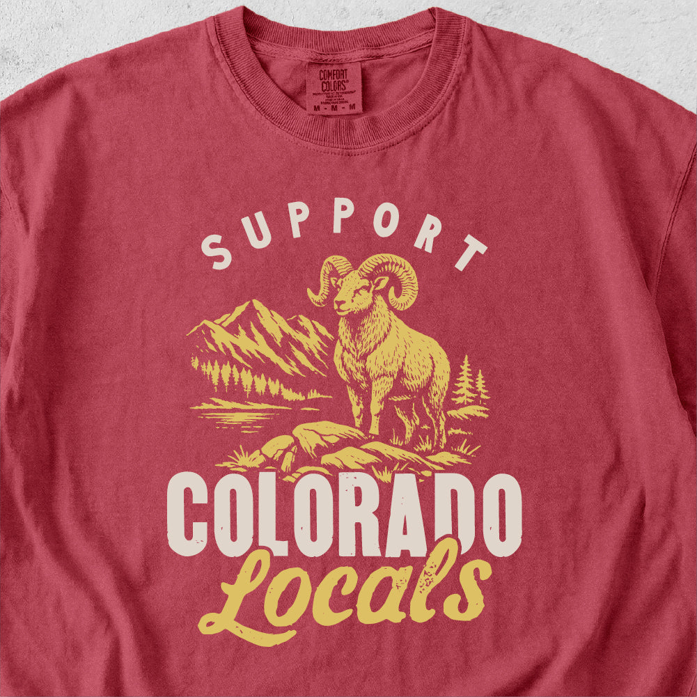 Support Colorado Locals Tshirt