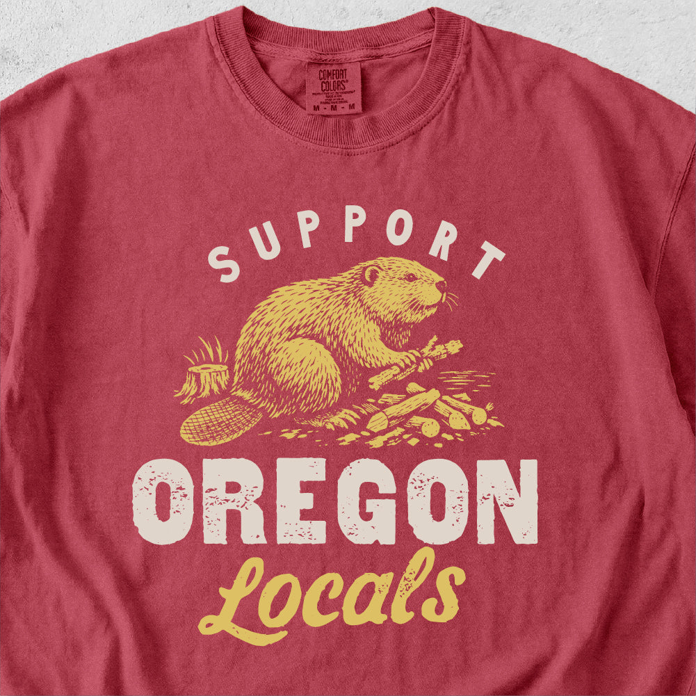 Oregon Locals Beaver Tshirt