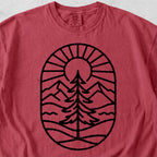 Pine Tree Mountain Tshirt