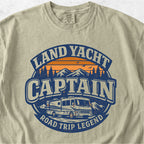 Land Yacht Captain Tshirt