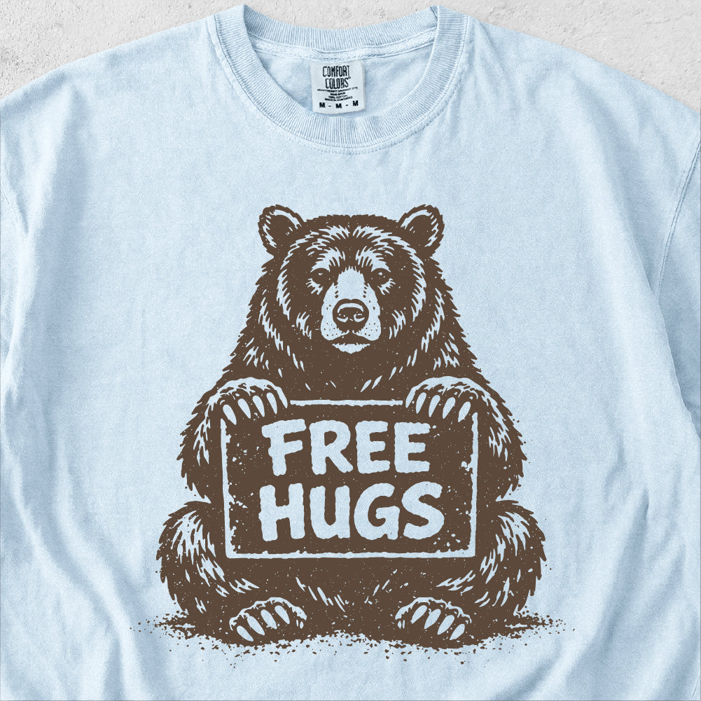 Free Hugs Bear Tshirt
