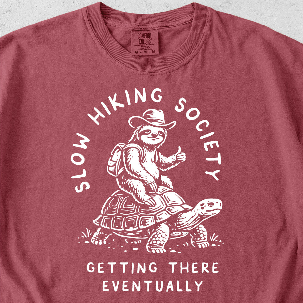 Slow Hiking Society Tshirt