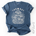 Mushroom Moon Phases Tshirt