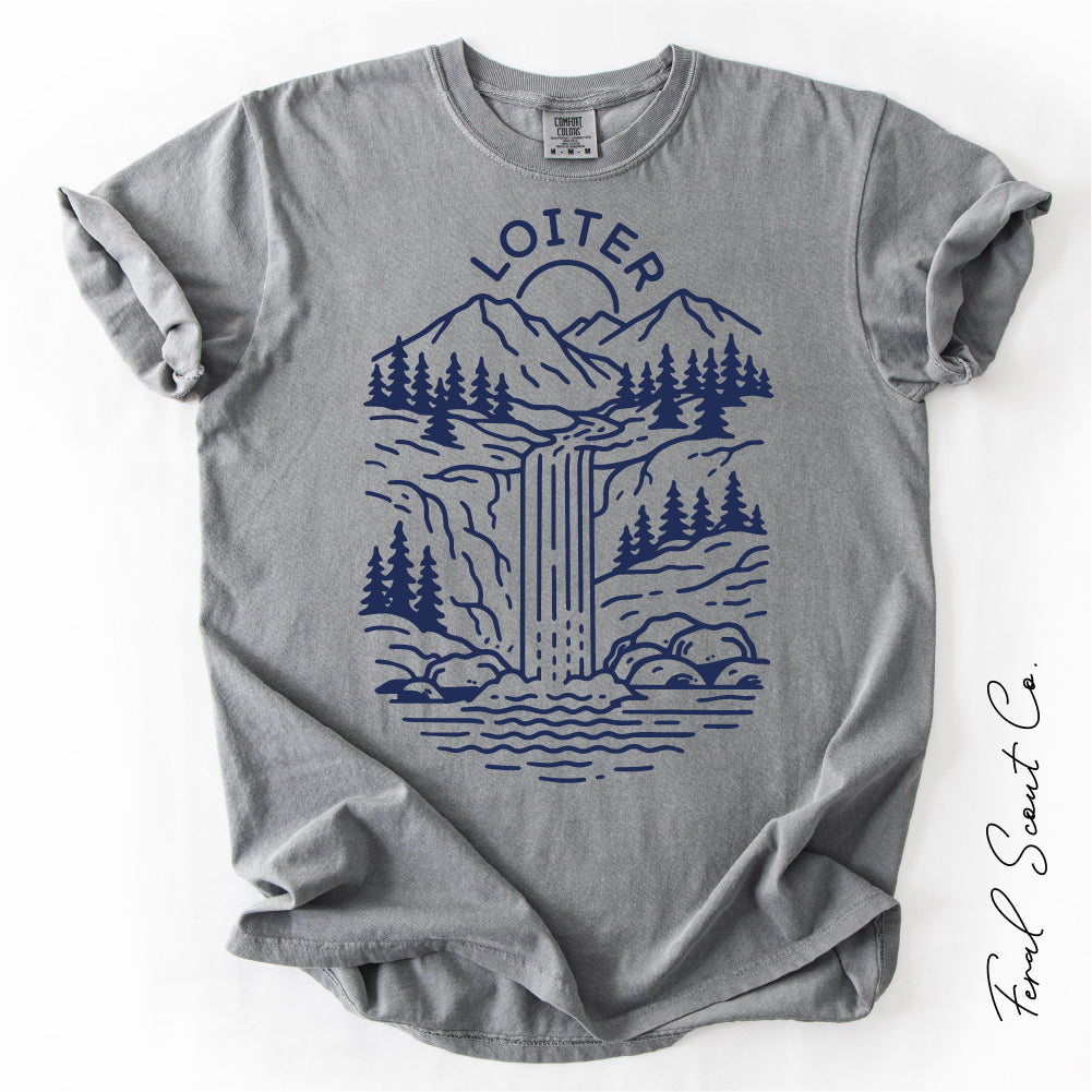 Loiter Mountain Tshirt